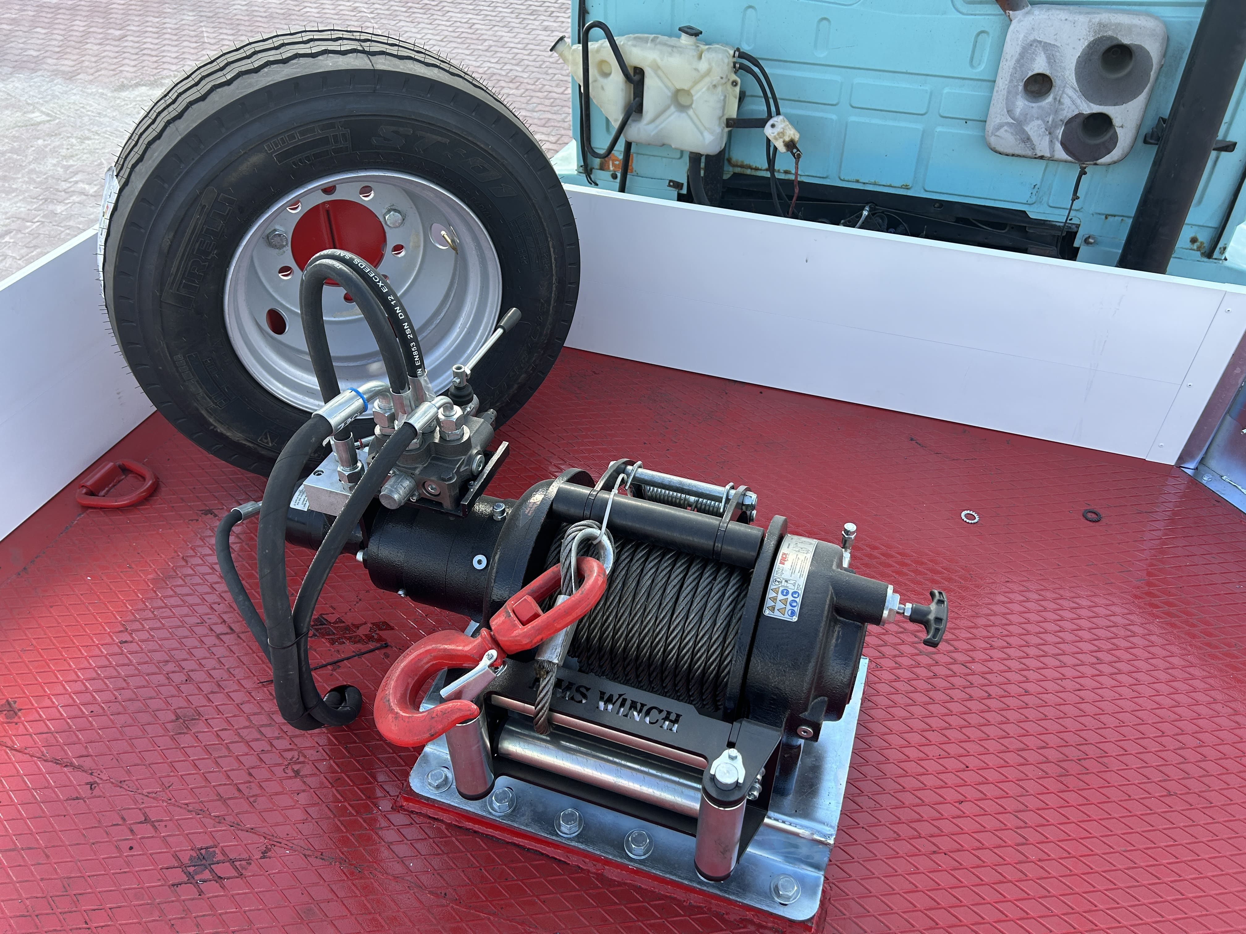 3 Axle Lowbed 9,9 meter Platform