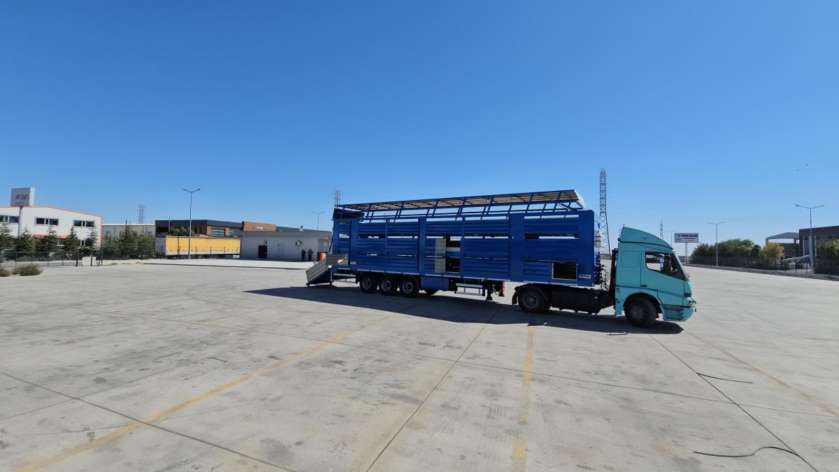 Animal Transport Trailer 3 Floor