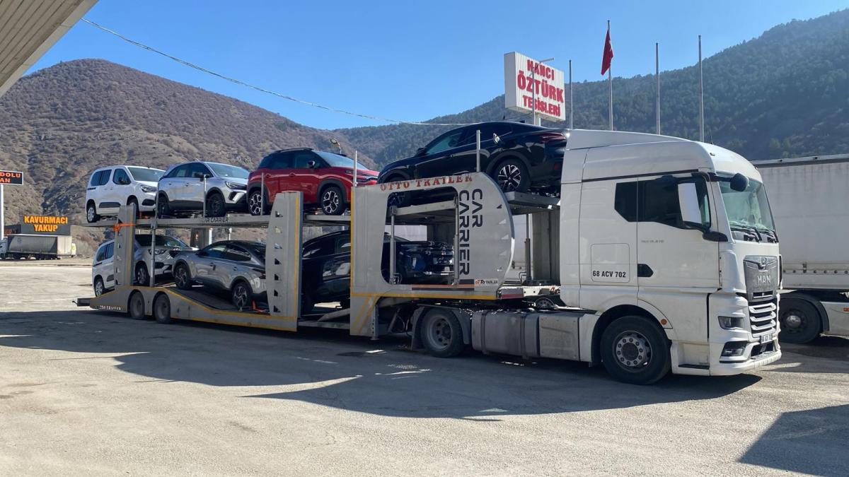 Car Transport Semi Trailer 8 cars