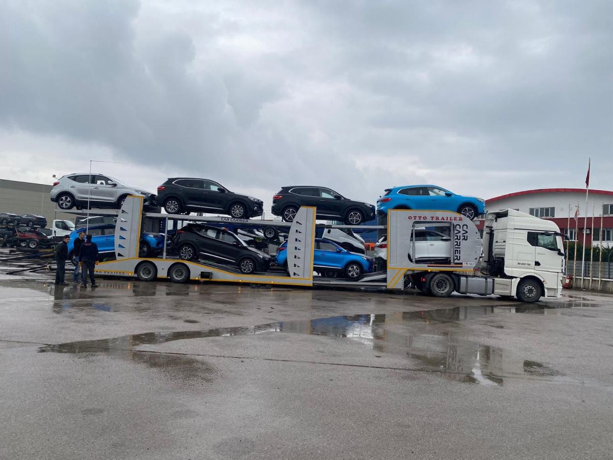 Car Transport Semi Trailer 8 cars