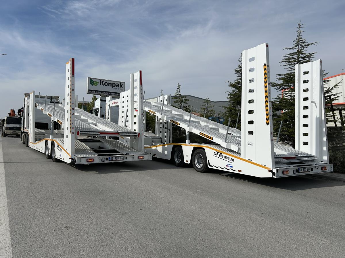 Car Transport Semi Trailer 8 cars