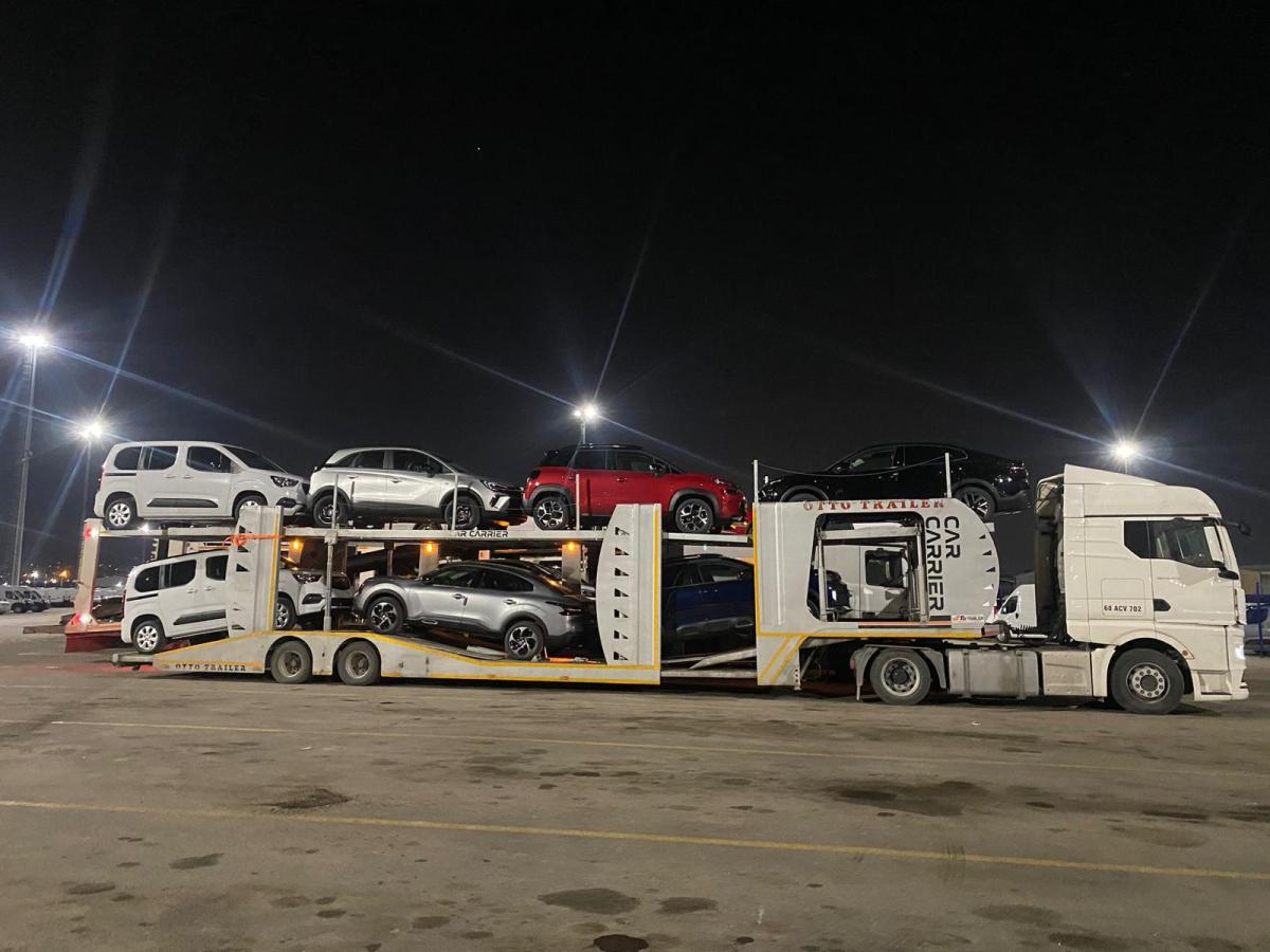 Car Transport Semi Trailer 8 cars