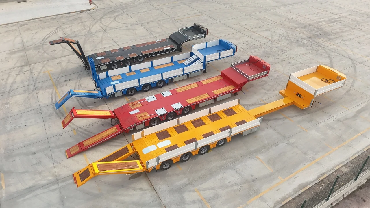 LOWBED TRAILERS FOR EUROPE
