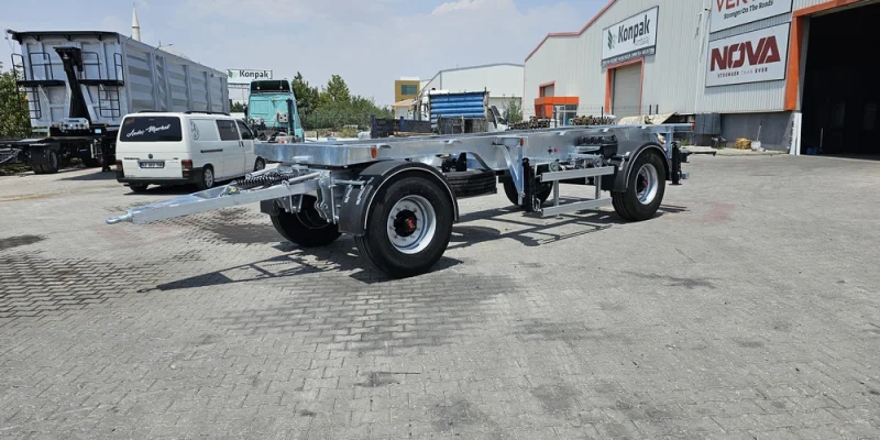 DRAWBAR PLATFORM technical drawing - Nova Trailer