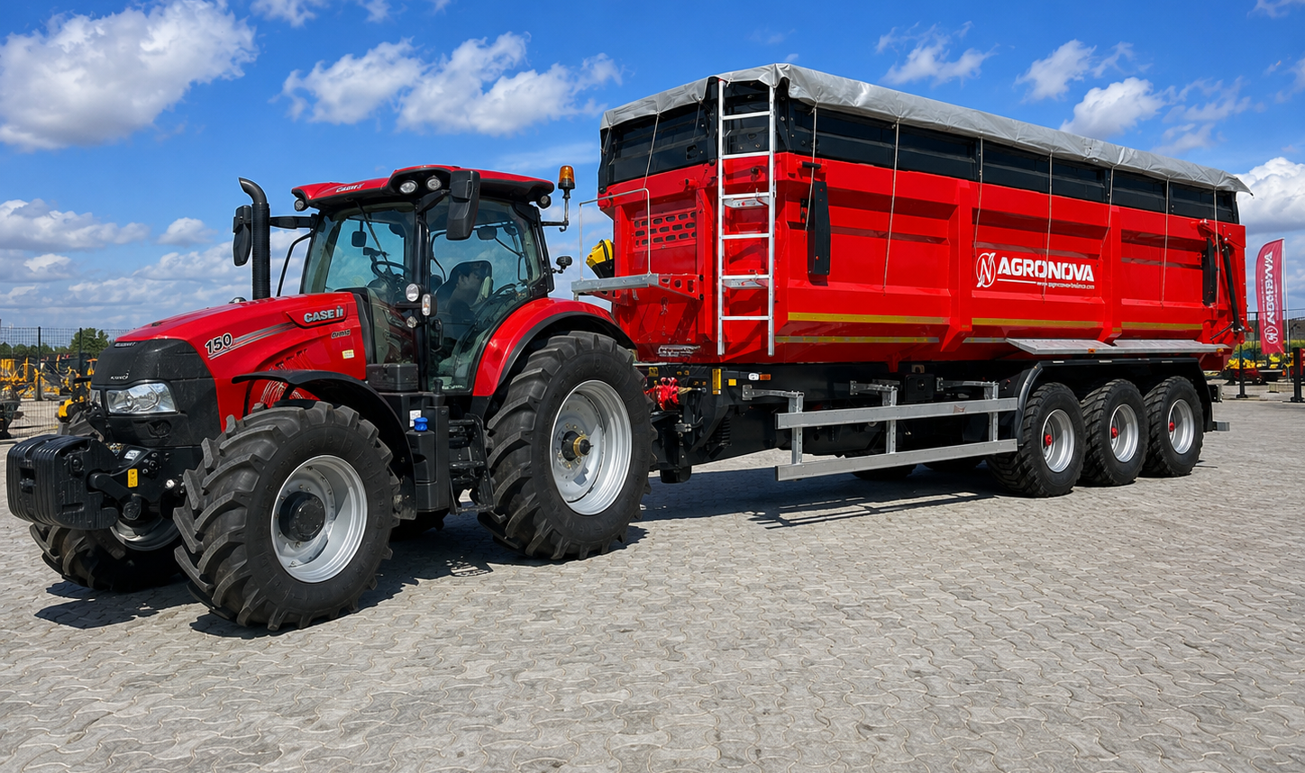 TRIDEM DUMP TRAILER