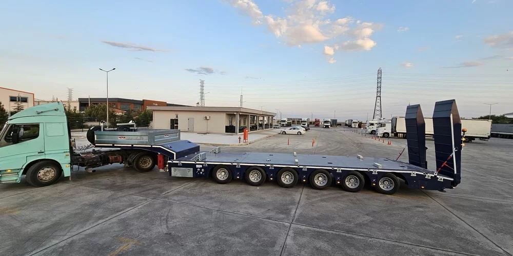 LOWBED TRAILER 6 AXLE