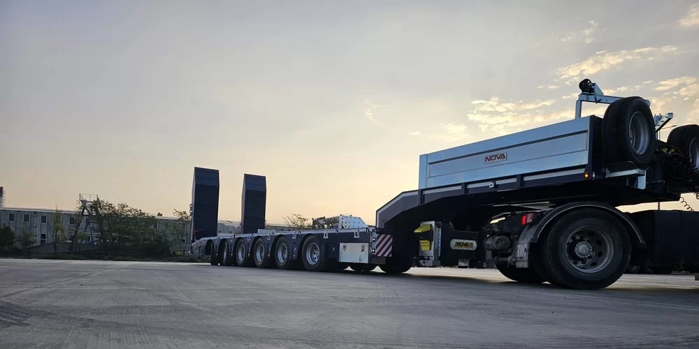 LOWBED TRAILER 6 AXLE