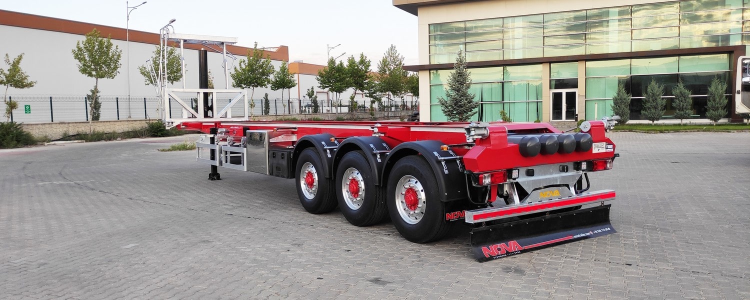 TIPPING CONTAINER CHASSIS