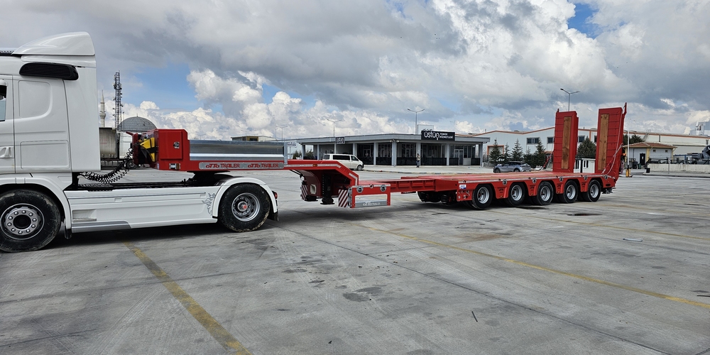 LOWBED TRAILER 5 AXLE