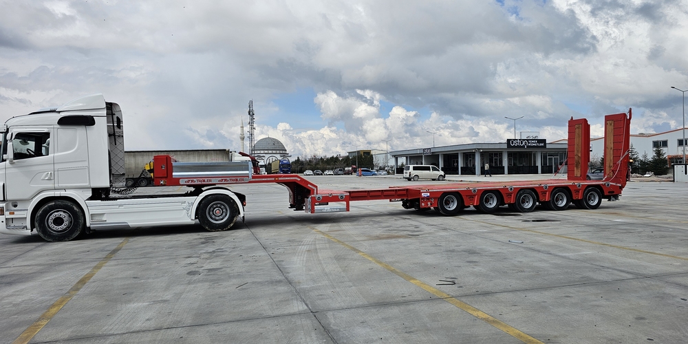 LOWBED TRAILER 5 AXLE