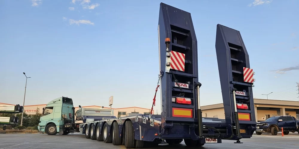 LOWBED TRAILER 6 AXLE