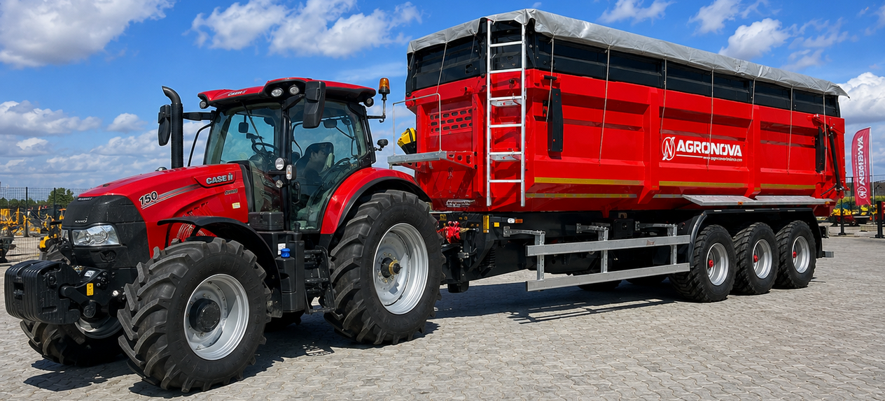 TRIDEM DUMP TRAILER