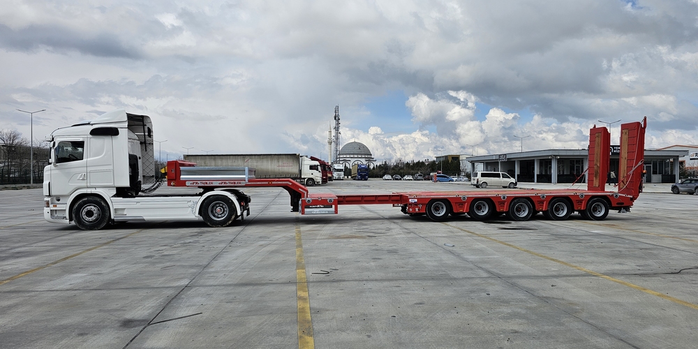 LOWBED TRAILER 5 AXLE