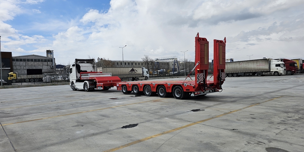 LOWBED TRAILER 5 AXLE