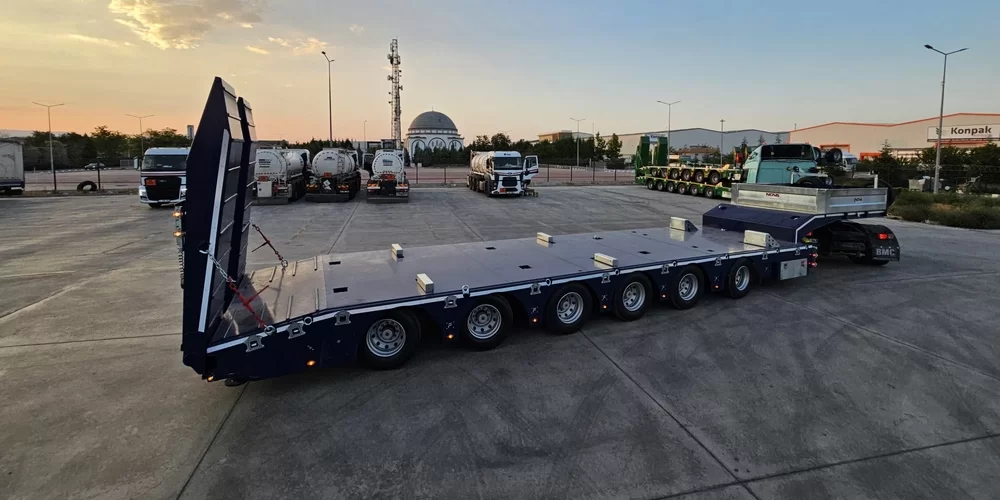 LOWBED TRAILER 6 AXLE