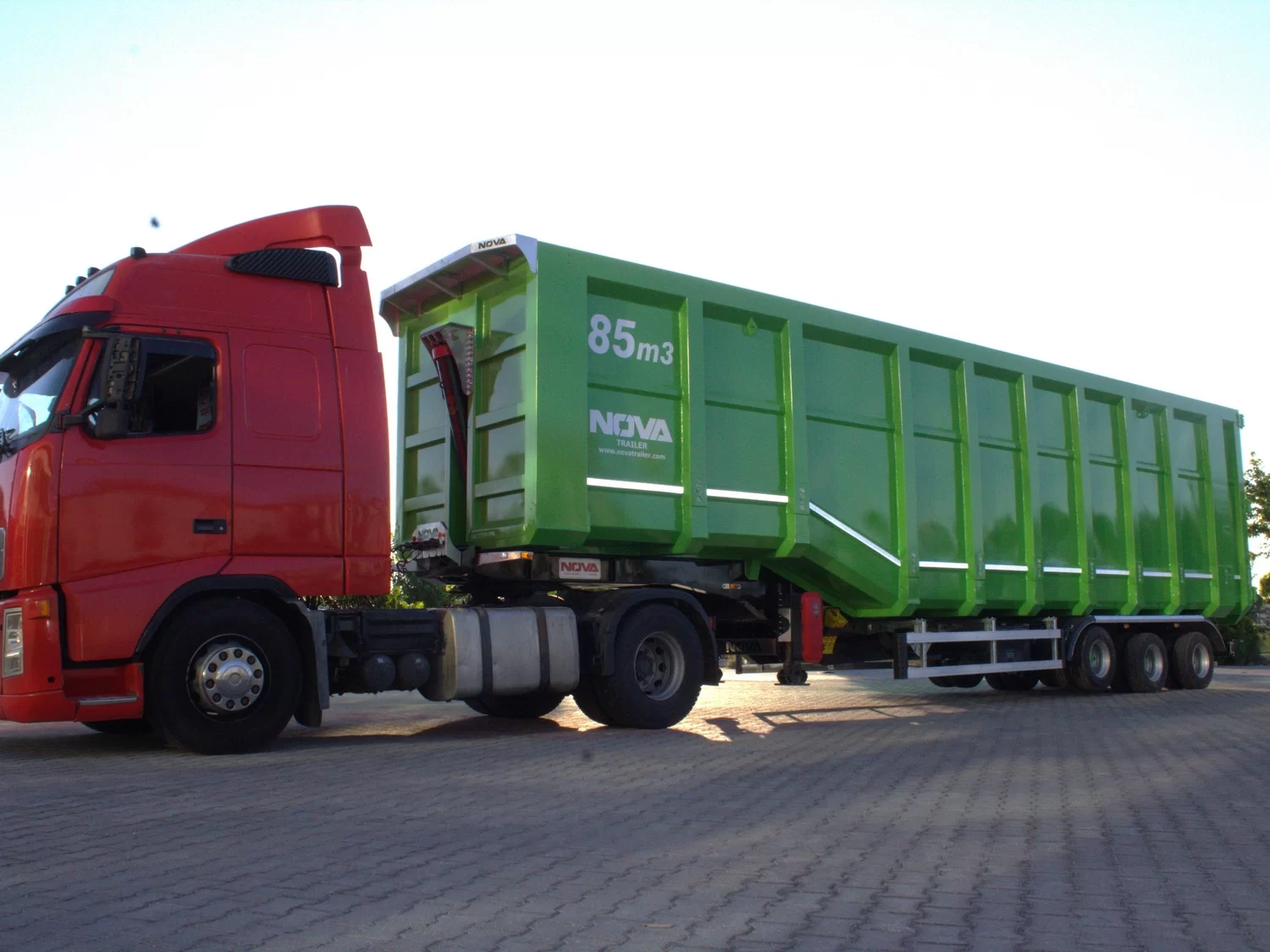 SCRAP TIPPER TRAILER 85 M3