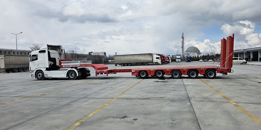 LOWBED TRAILER 5 AXLE
