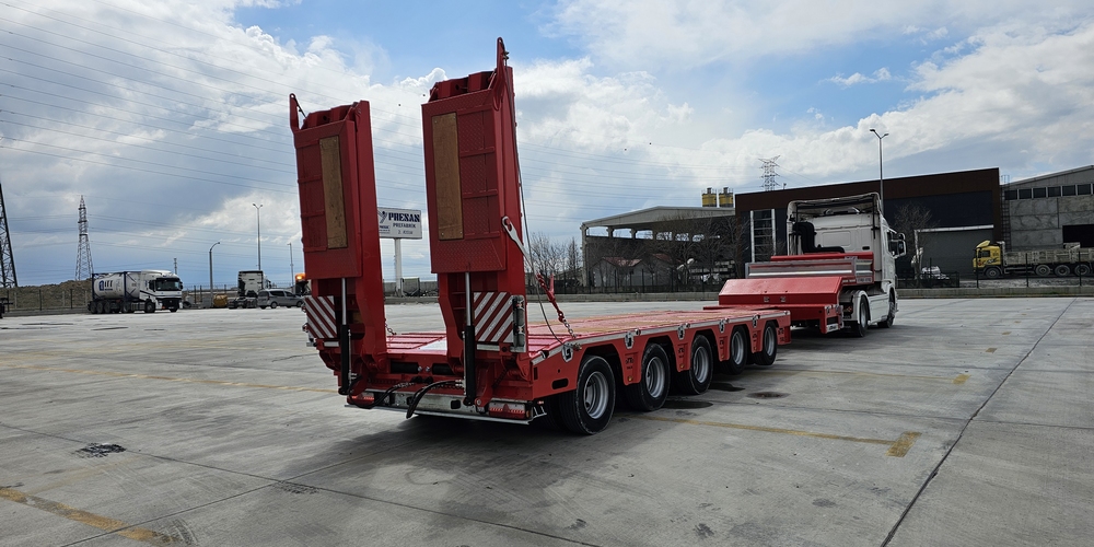 LOWBED TRAILER 5 AXLE
